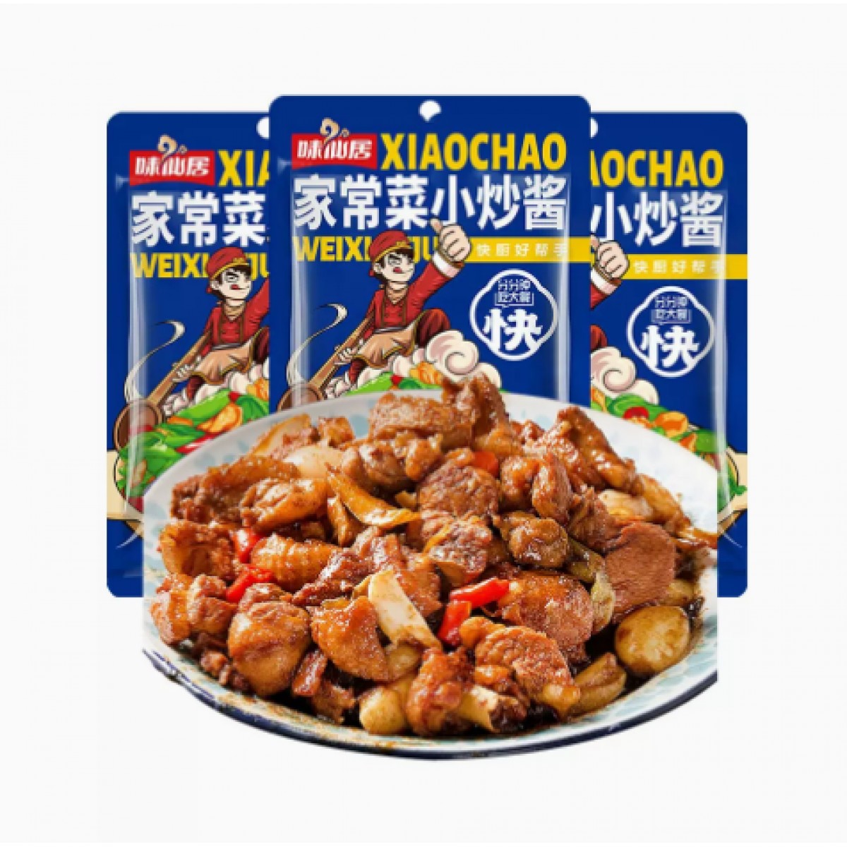 家常菜小炒酱100g*2袋