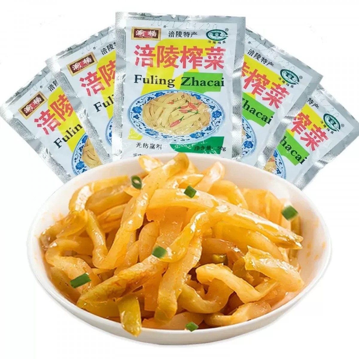 渝杨正宗重庆涪陵榨菜丝小包装50克*20袋