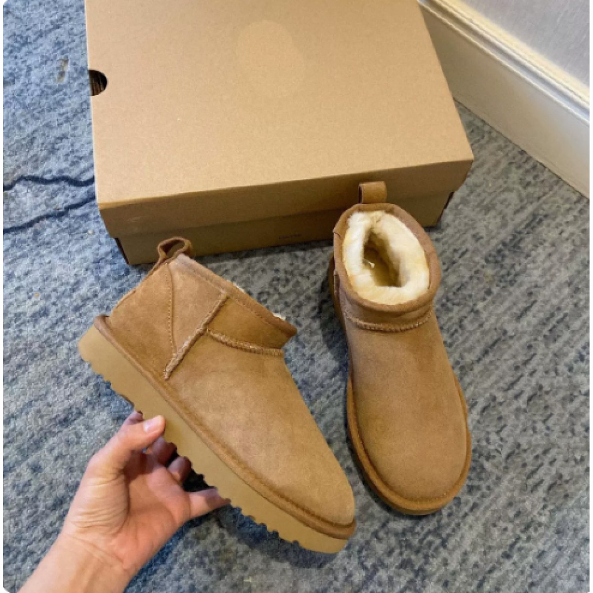 雪地棉短款加厚保暖棉鞋