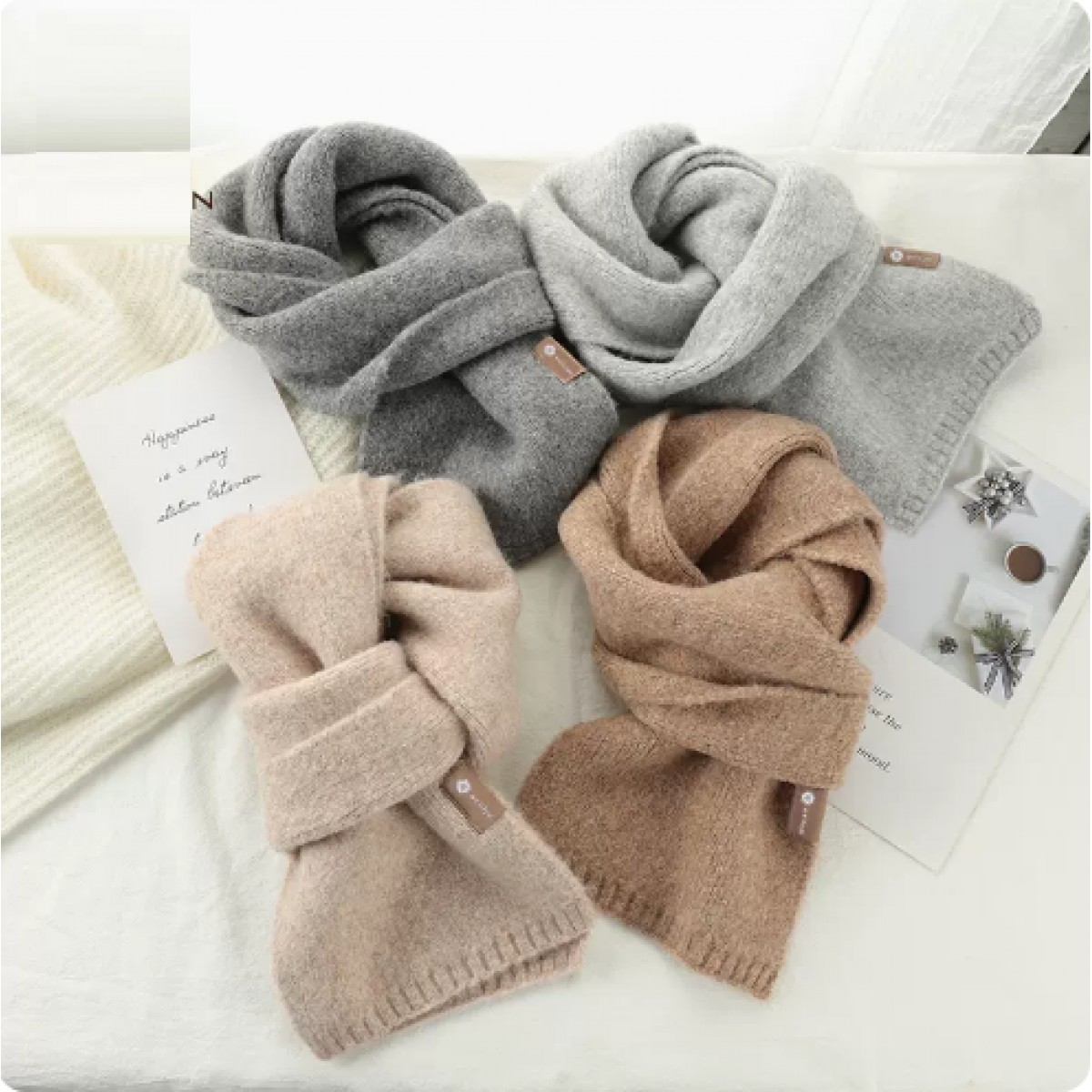 围巾围脖女秋冬季保暖