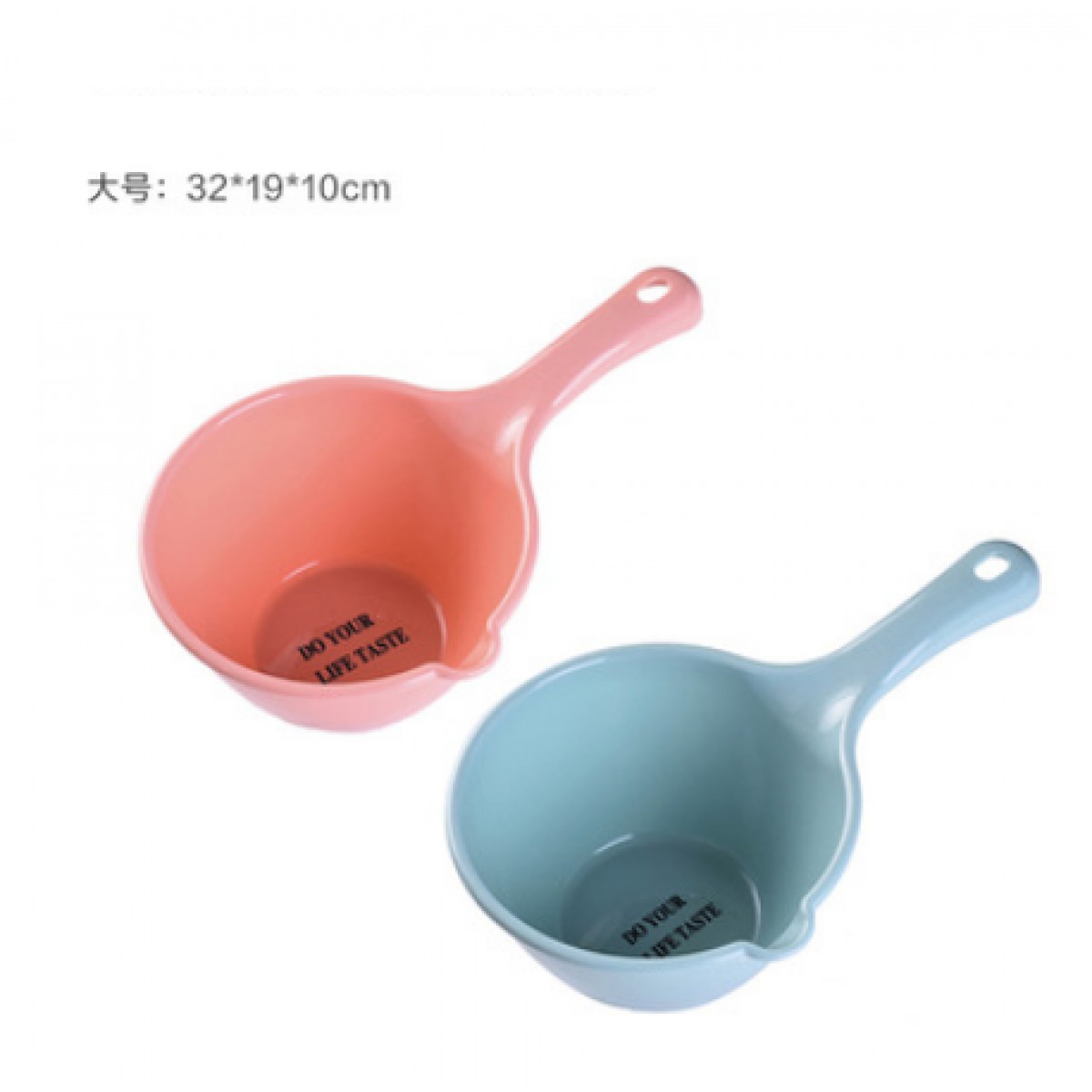 家用厨房塑料水瓢大号 2个【颜色随机】