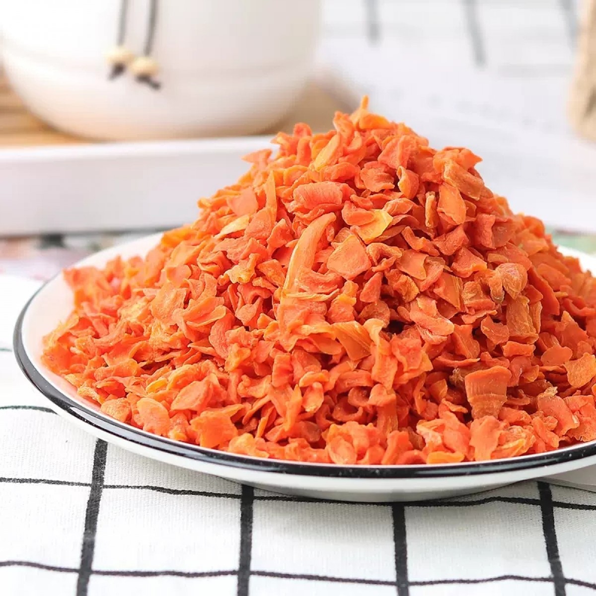 胡萝卜丁干货500g/袋