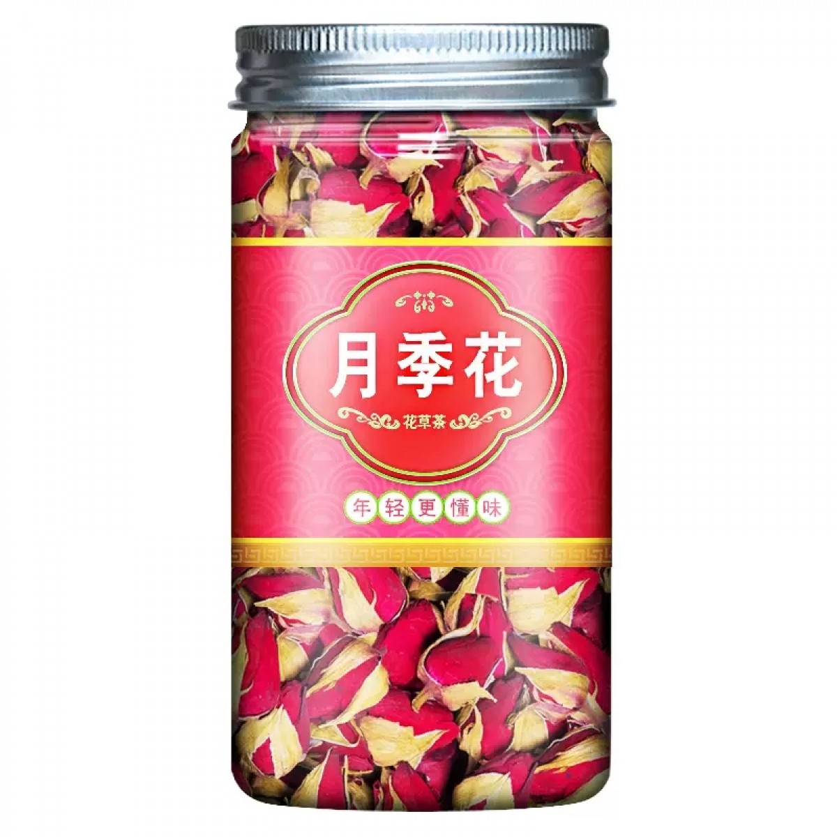 月季花茶干花50g/罐