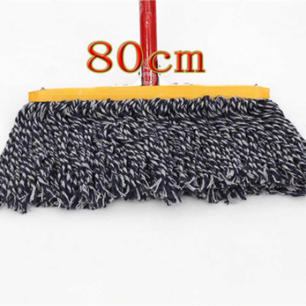 家用老式棉线墩布尘推 80cm