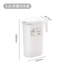 2.2L大容量塑料冷水壶