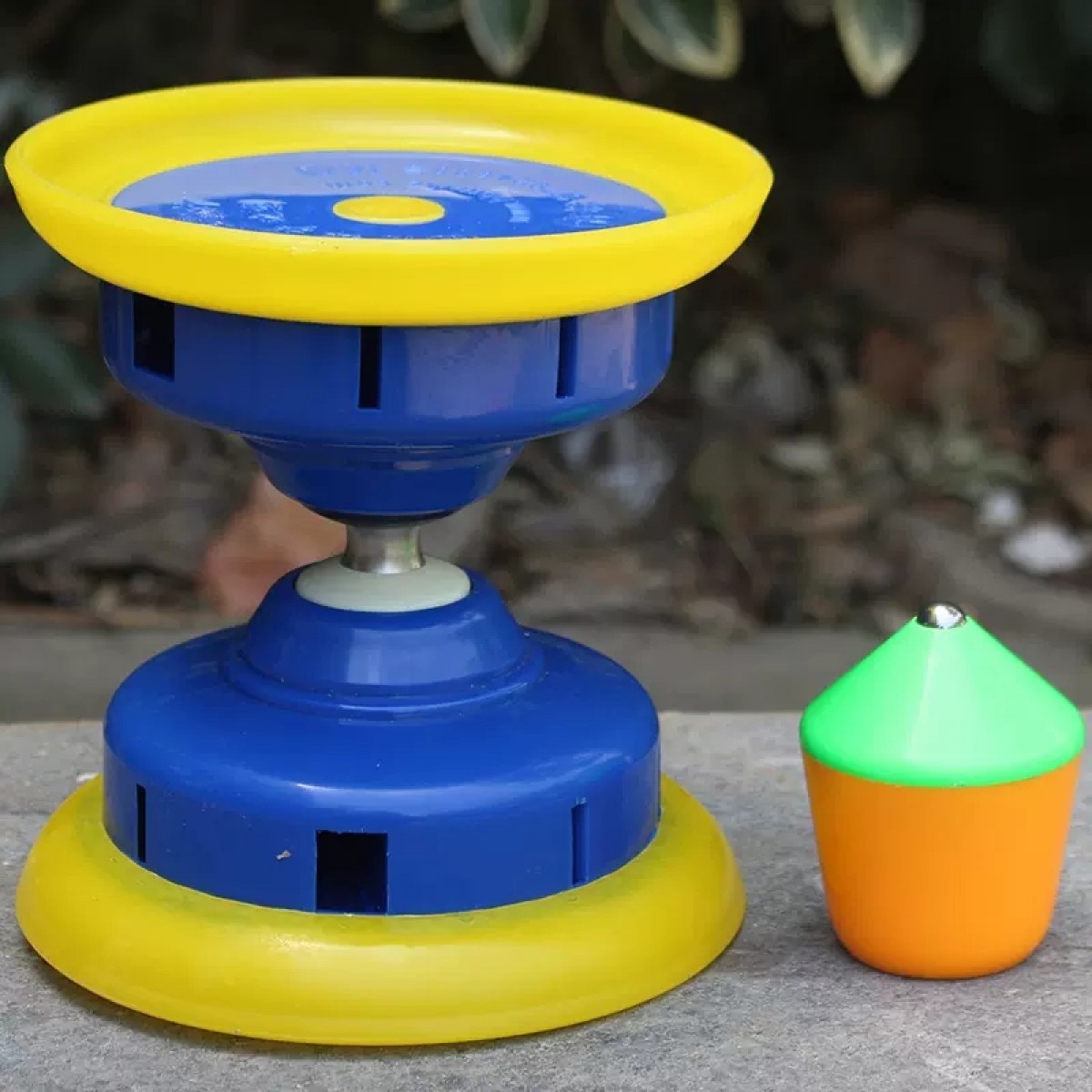 老人单/双头互换空竹3轴升级防摔版【送2杆+10米线+1网兜】颜色随机