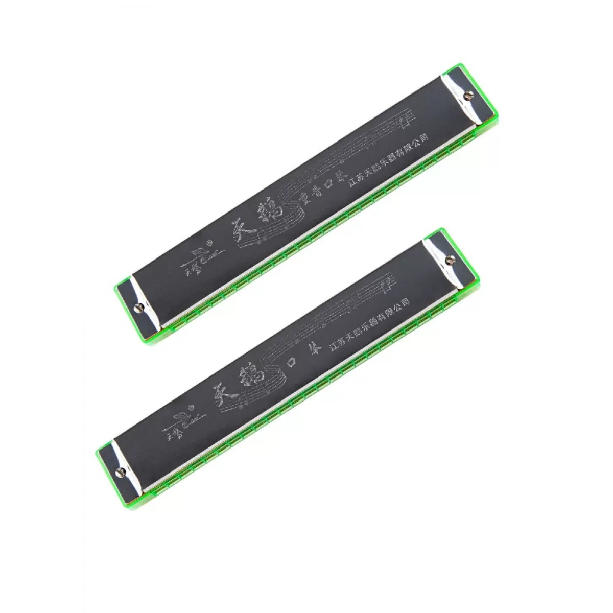 老人入门款天鹅口琴24孔C调复音/个【送琴盒/颜色随机】