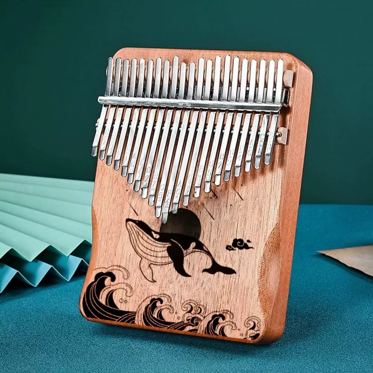 拇指琴21音/个【颜色款式随机】