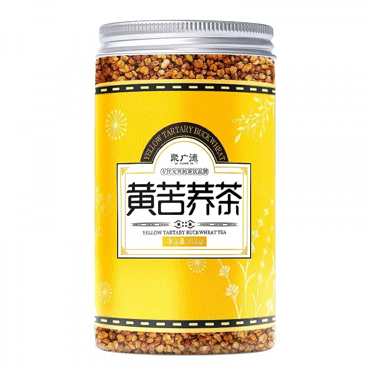 黄苦荞麦茶300g/罐
