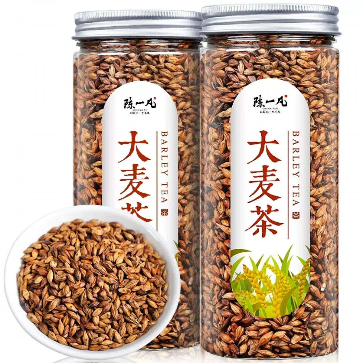 大麦茶原味烘焙型250g*2罐