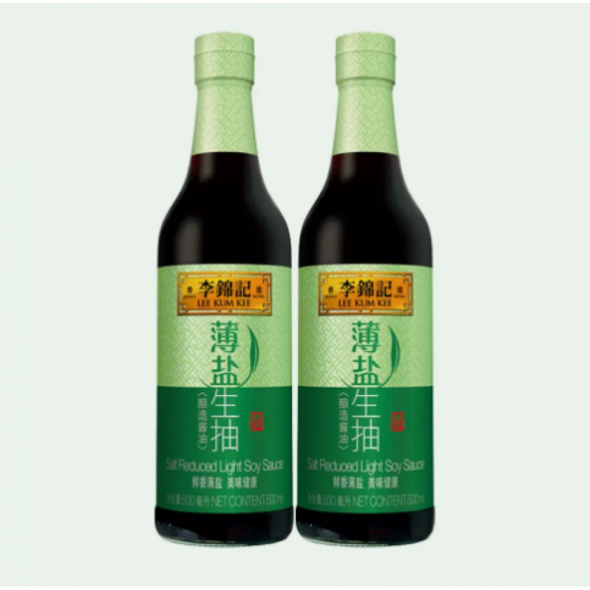 薄盐酱油500ml*2瓶