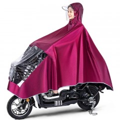 电动车专用长款全身雨披【4XL】