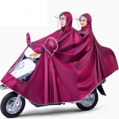 电动车专用双人雨披【4XL双人加大】