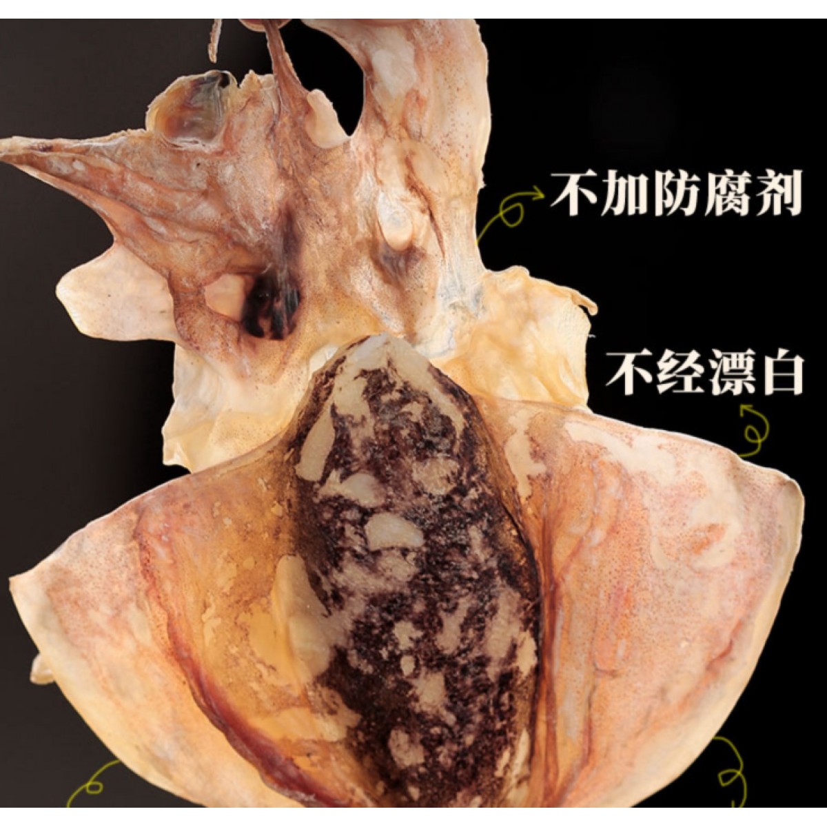淡干大号墨鱼干半斤装（约10只）