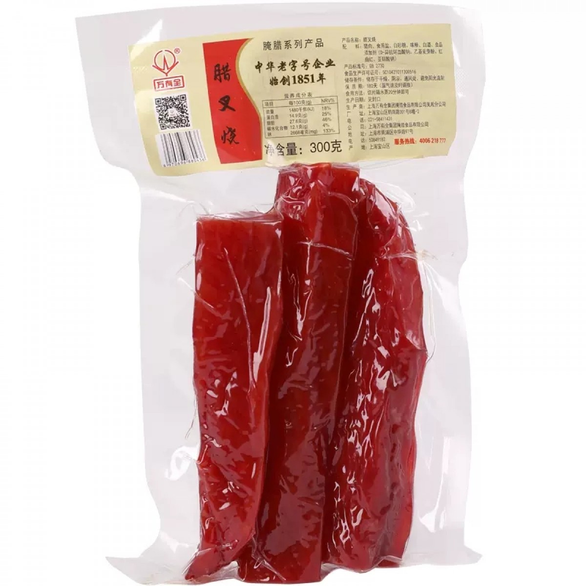 腊叉烧300g/袋