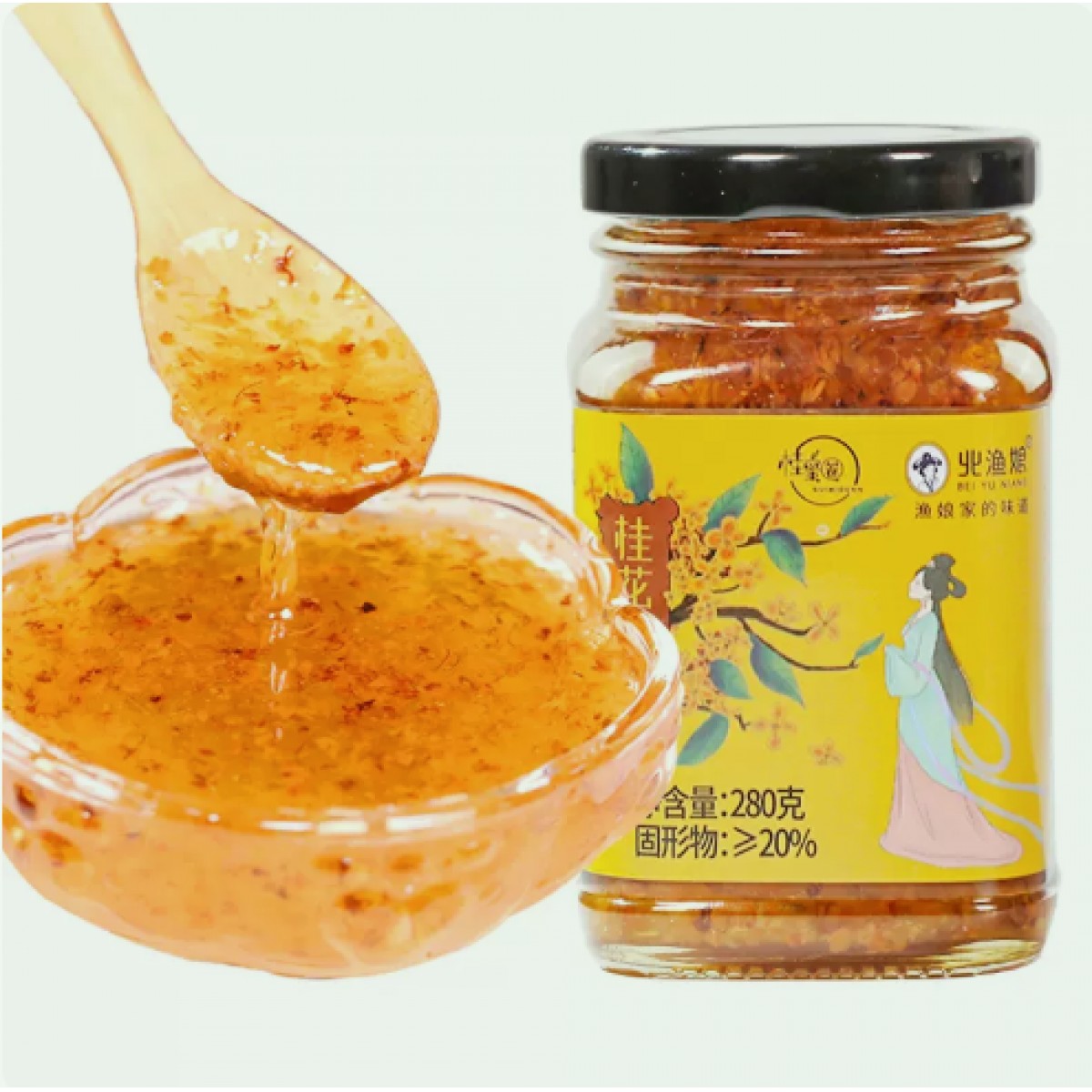 蜂蜜桂花酱280g*1瓶